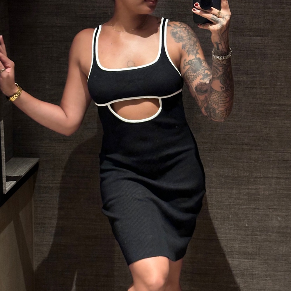 Black and White Dress, size S